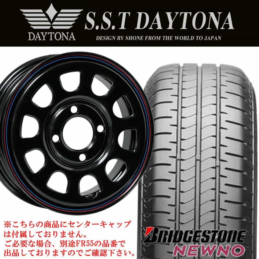 NEWNO 2024年 新品 夏 4本 155/65R14×5J 75Q 100-4穴 +42 ブリヂストン 