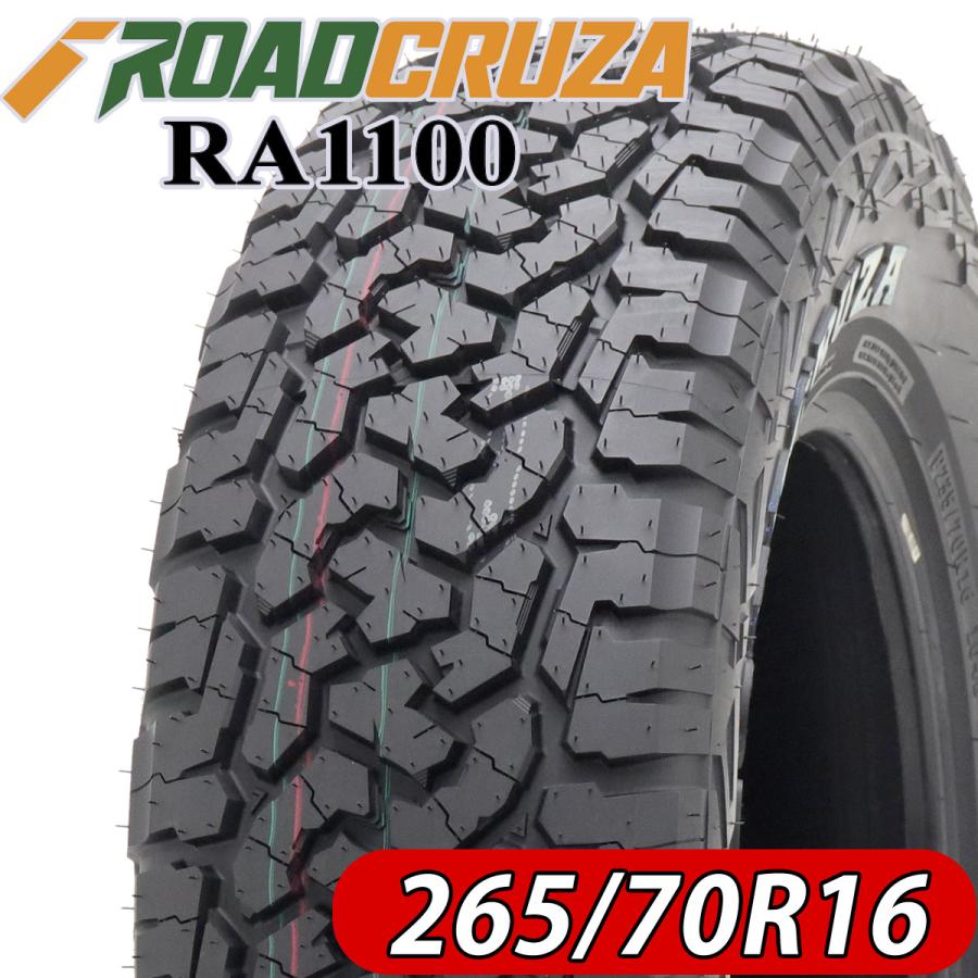 2023年製 新品 4本価格 会社宛 送料無料 265/70R16 夏 ROADCRUZA