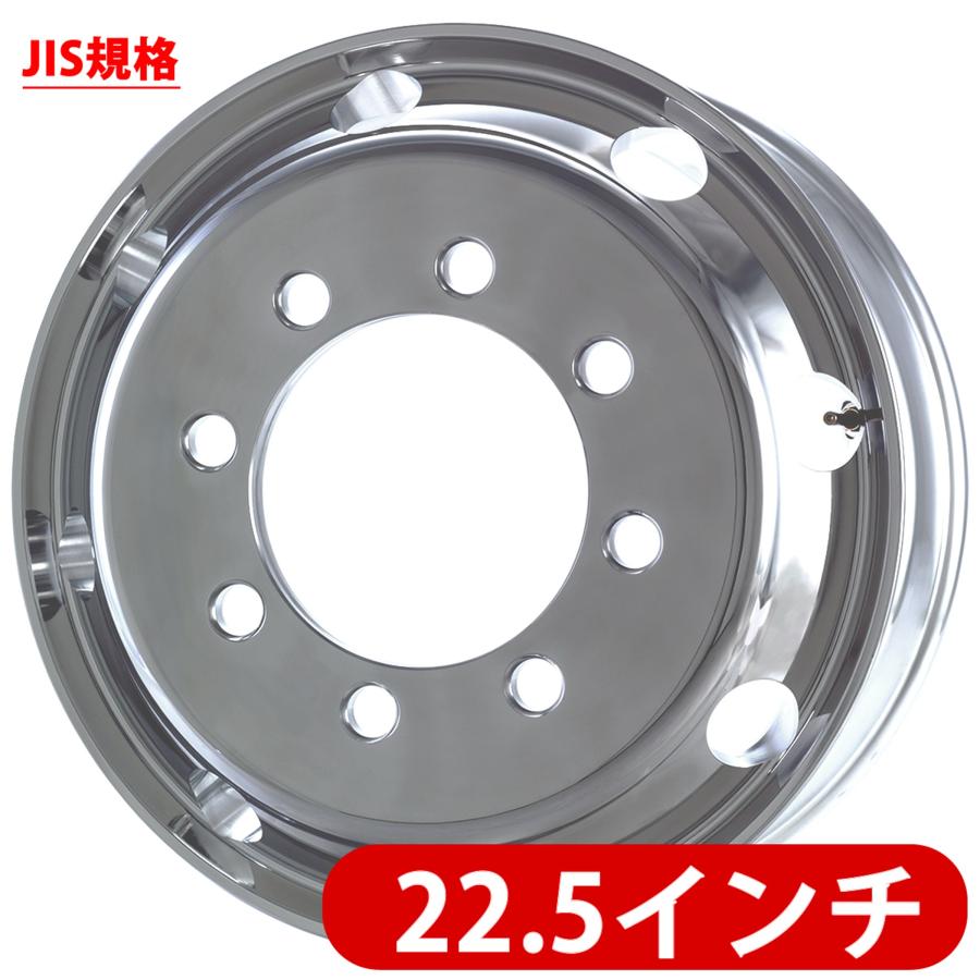 訳あり 保証なし】新品 1本価格 会社宛 送料無料 22.5×7.50 8穴 JIS 