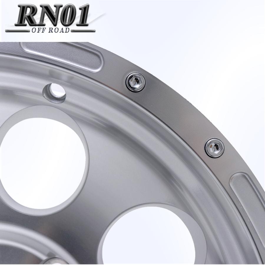 新品 1本価格 会社宛 送料無料 16×10J 6穴 139.7mm ET-27 M14 SHONE OFF-ROAD RN01 ポリッシュアルミ ランクル JWL車検対応 特価 NO,SH99｜tire-shonai｜03