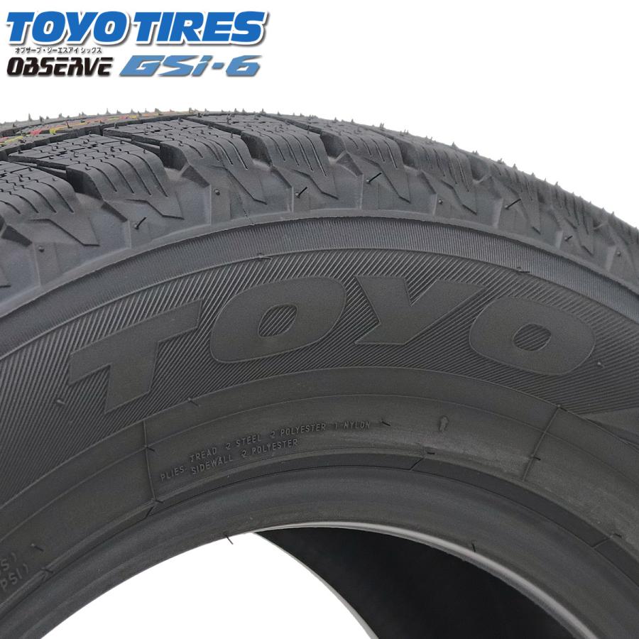 2024年製 新品4本価格 会社宛 送料無料 235/55R18 100H 冬 TOYO トーヨー OBSERVE GSi-6 S RAV4 ヴァンガード ハリアー NO,TY1844の画像