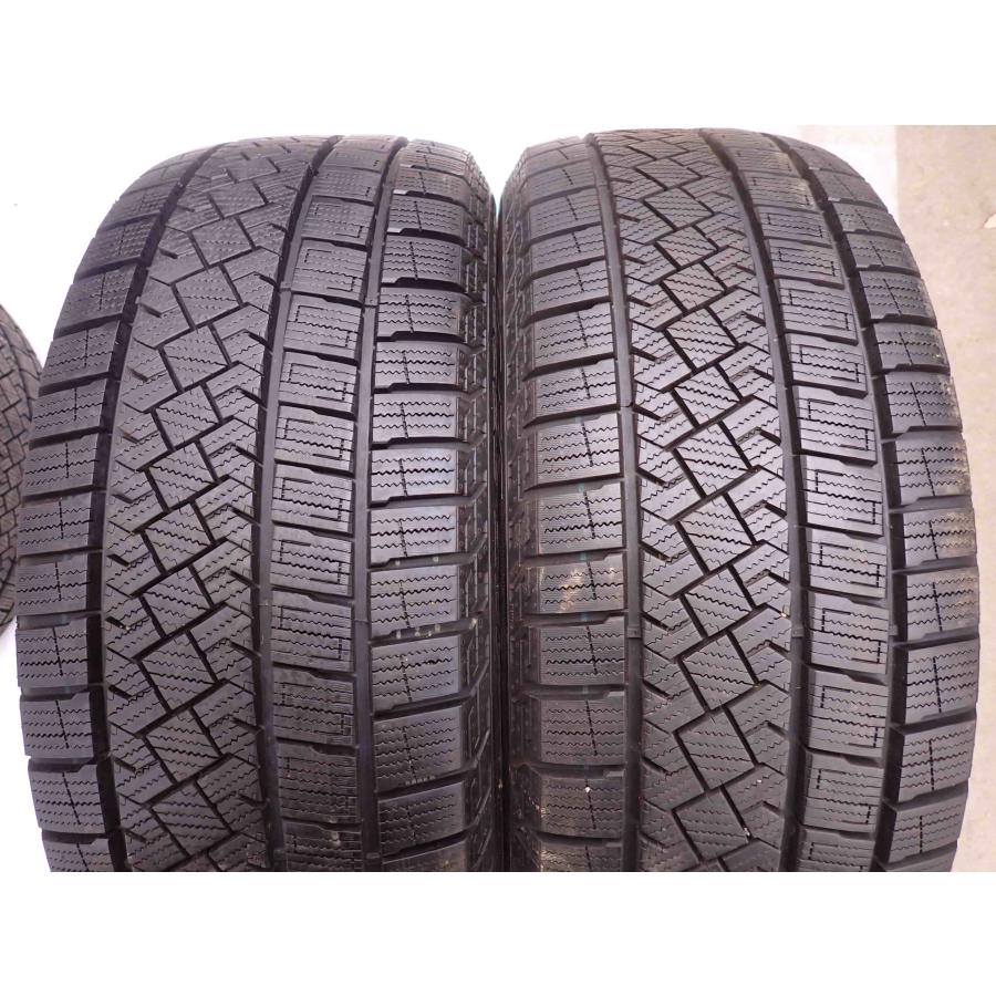 送料込 EuroTechホイール + ピレリ アイスアシンメトリコ 4本セット 冬4本SET 会社宛 送料無料 225/45R17×7J 94H ピレリ アイスゼロ