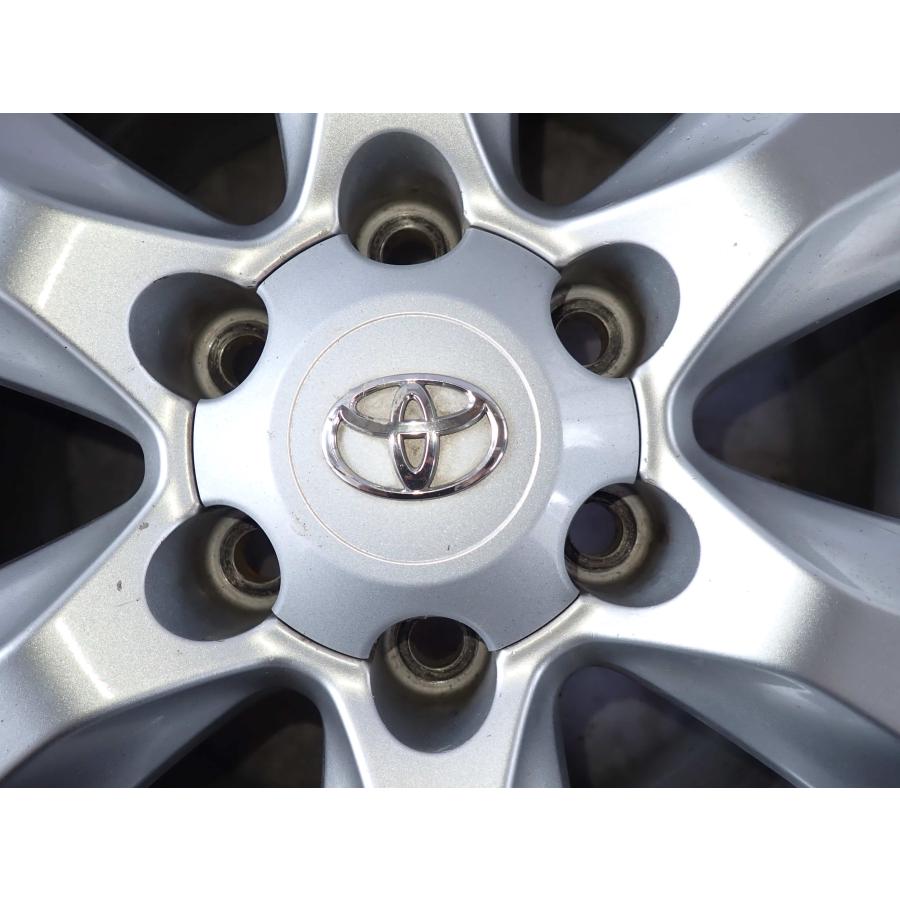 本SET 会社宛 送料無料 17×7.5J トヨタ 純正 アルミ 6穴 PCD 139.7mm +