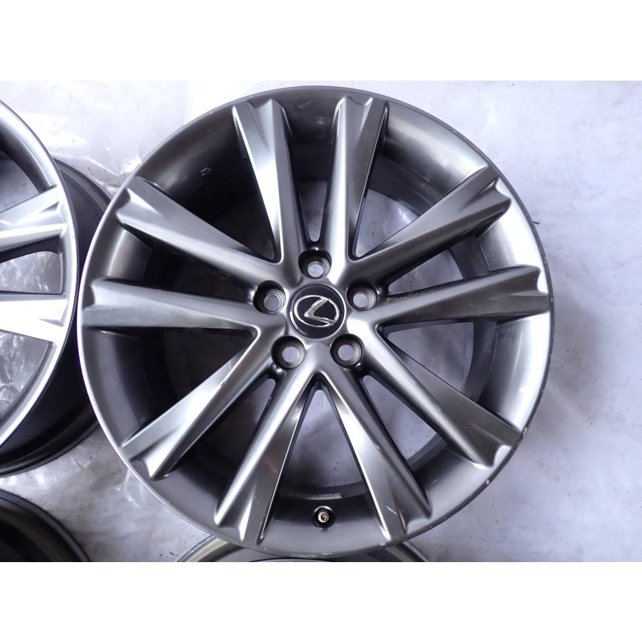 4本SET 会社宛 送料無料 19×7.5J レクサスRX 450h Fスポーツ純正