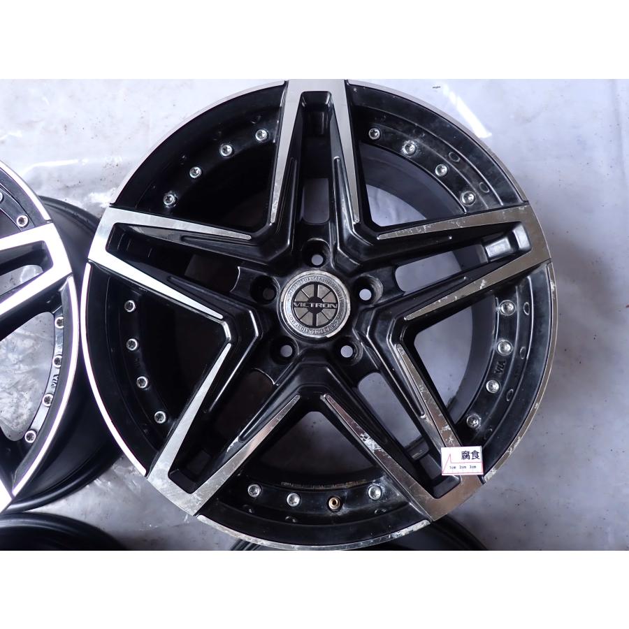 4本SET 会社宛 送料無料 17×7.5J ジャオス JAOS VICTRON ASTELLA CM-03 