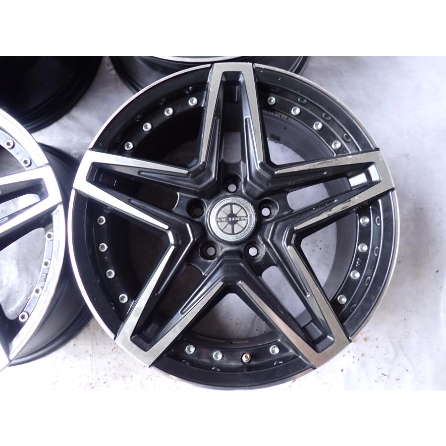 4本SET 会社宛 送料無料 17×7.5J ジャオス JAOS VICTRON ASTELLA CM-03