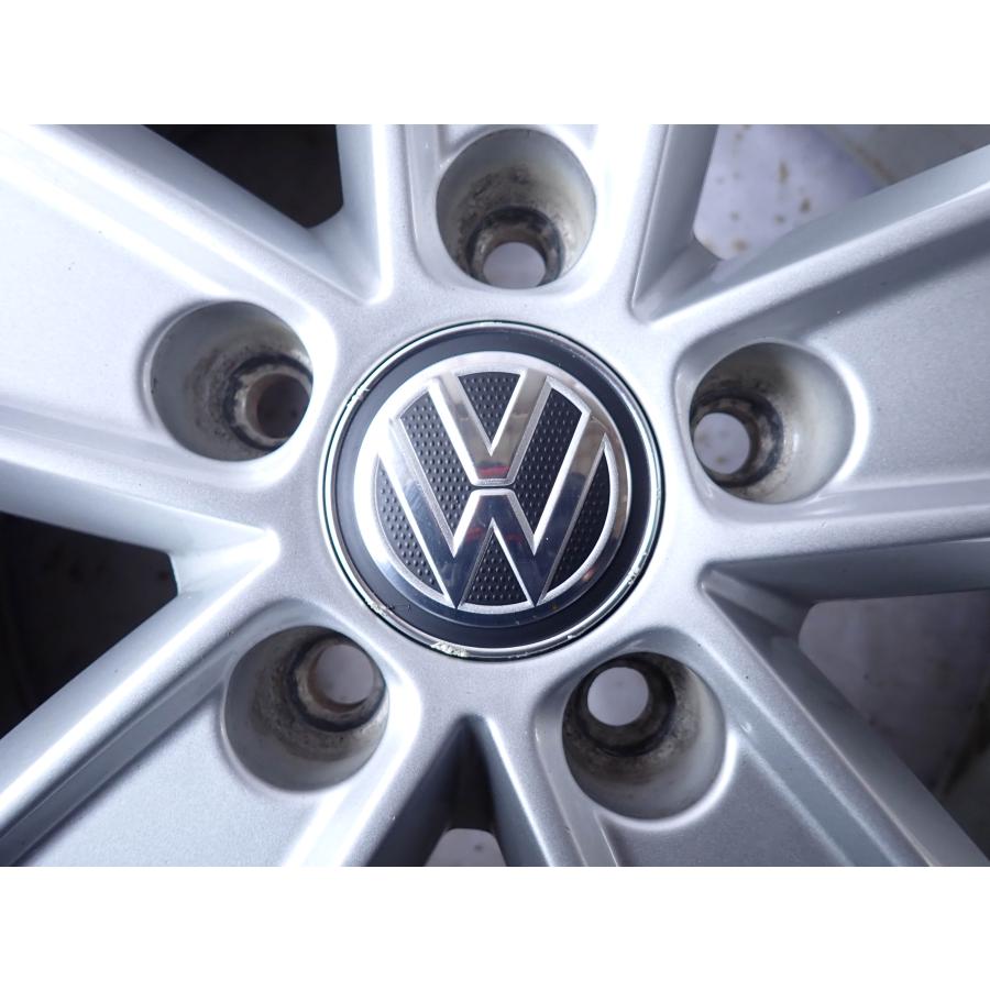 4本SET 会社宛 送料無料 17×6.5J フォルクスワーゲン VW 純正 アルミ 5