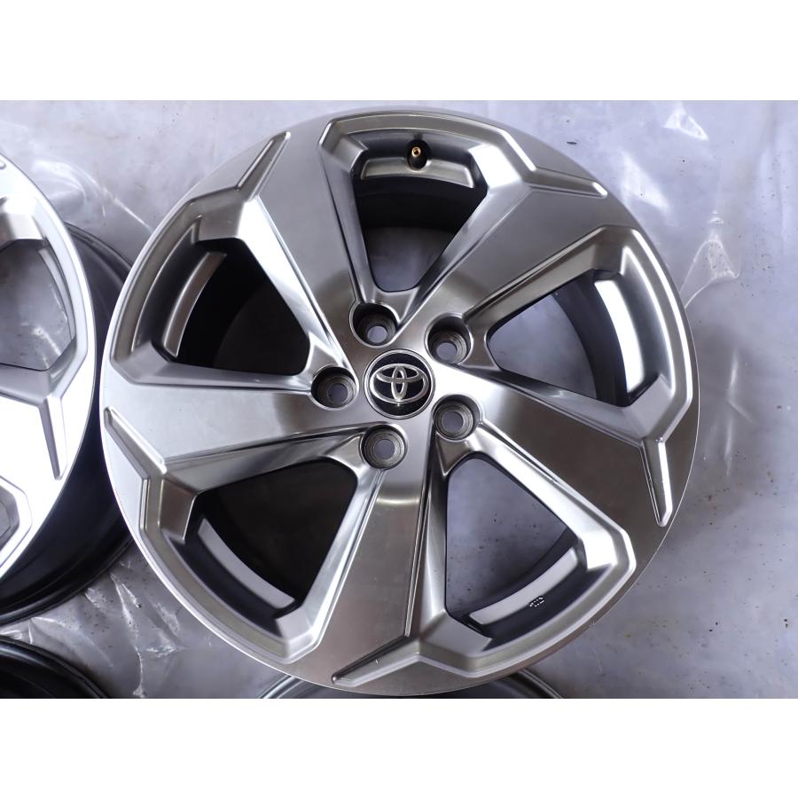 4本SET 会社宛 送料無料 18×7J トヨタ純正 RAV4 Gグレード アルミ 5穴