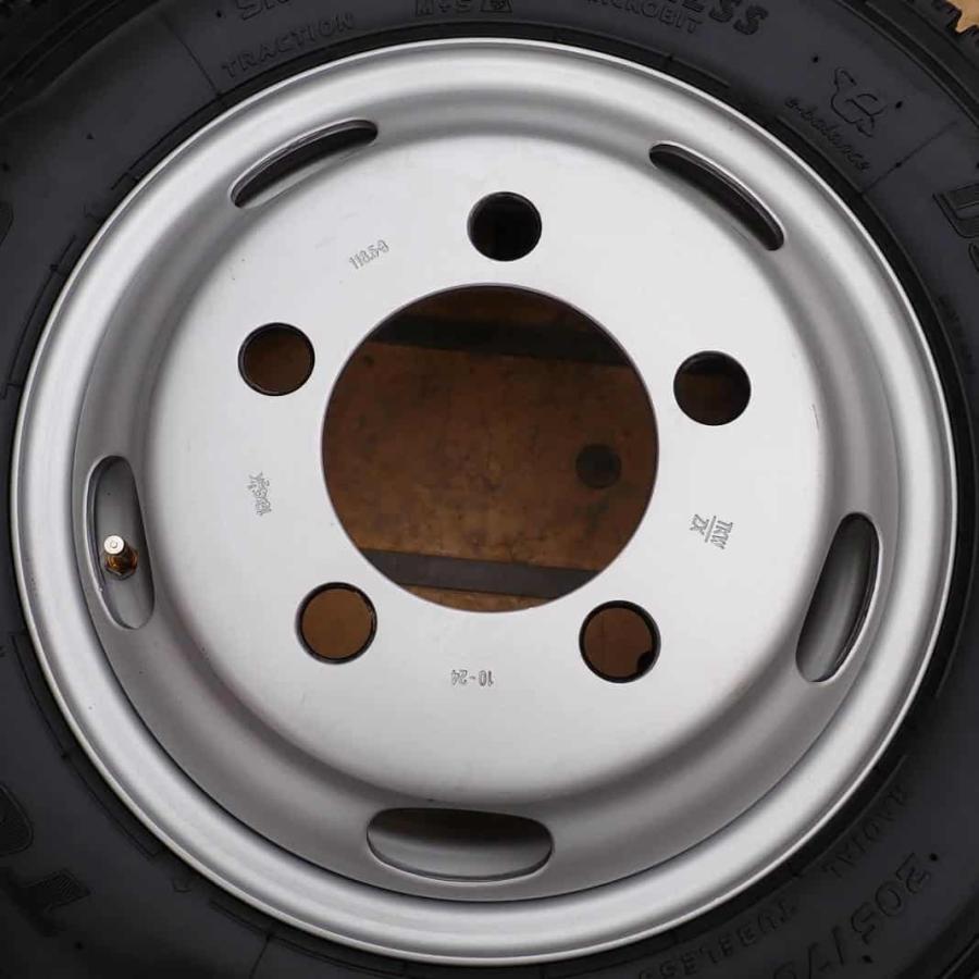 205/70R16LT 冬 ③送料込み 2本 エルフ/キャンター エルフ用 スチール付き 冬 新品 2024年製 2本SET 会社宛 送料無料 205