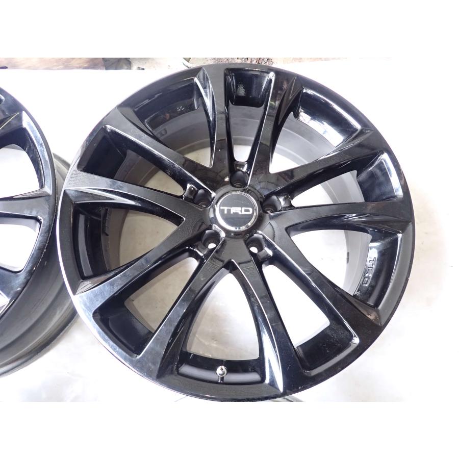 4本SET 会社宛 送料無料 19×8J TRD TF5 アルミホイール 5穴 PCD114.3mm