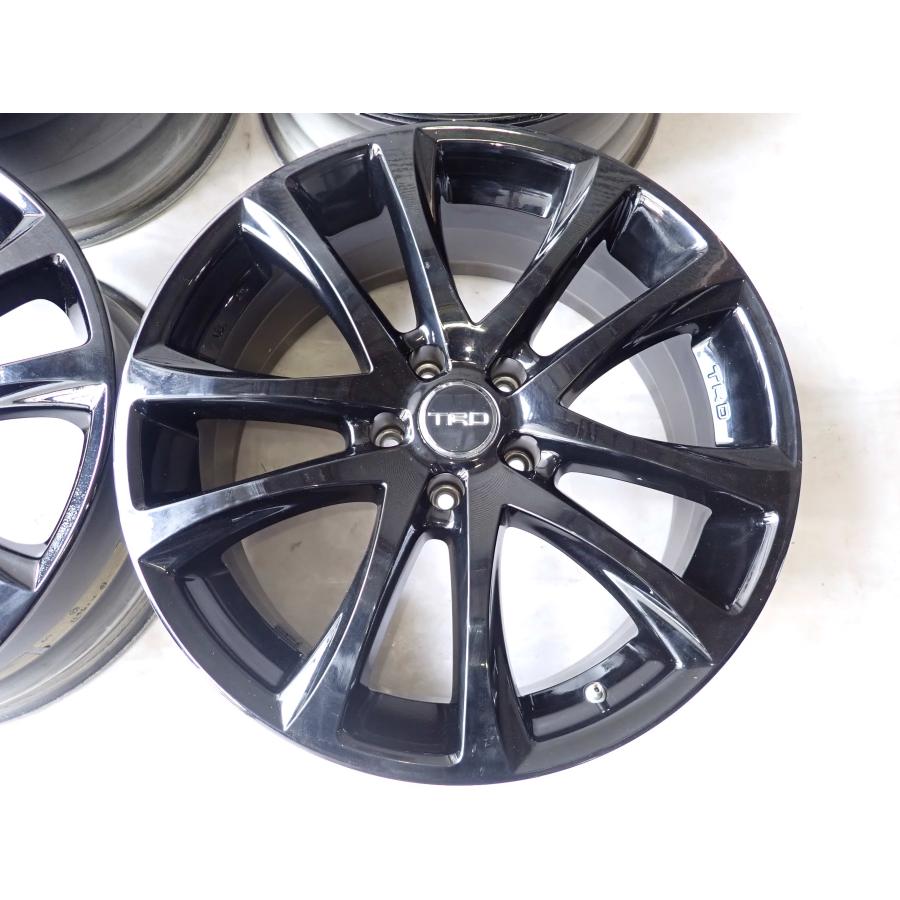 4本SET 会社宛 送料無料 19×8J TRD TF5 アルミホイール 5穴 PCD114.3mm