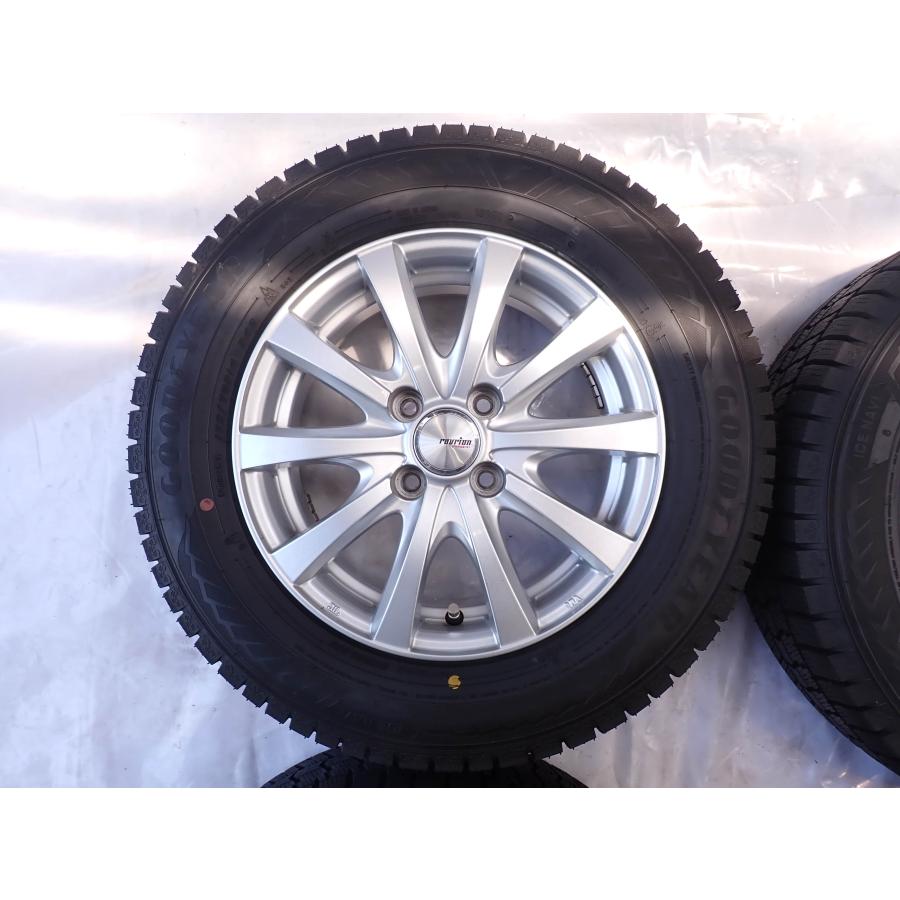 冬4本SET 会社宛 送料無料 175/70R14×5.5J 84Q グッドイヤー アイス 