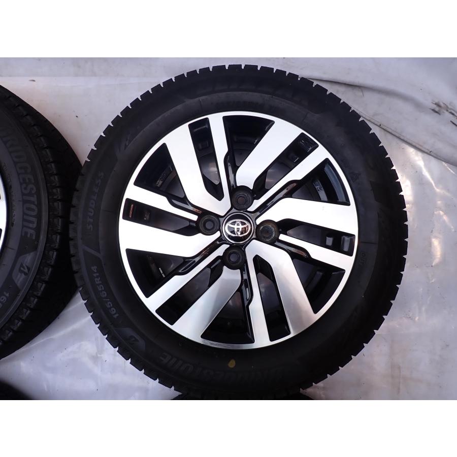 冬 4本SET 会社宛 送料無料 165/65R14×5J 79Q ブリヂストン BS 
