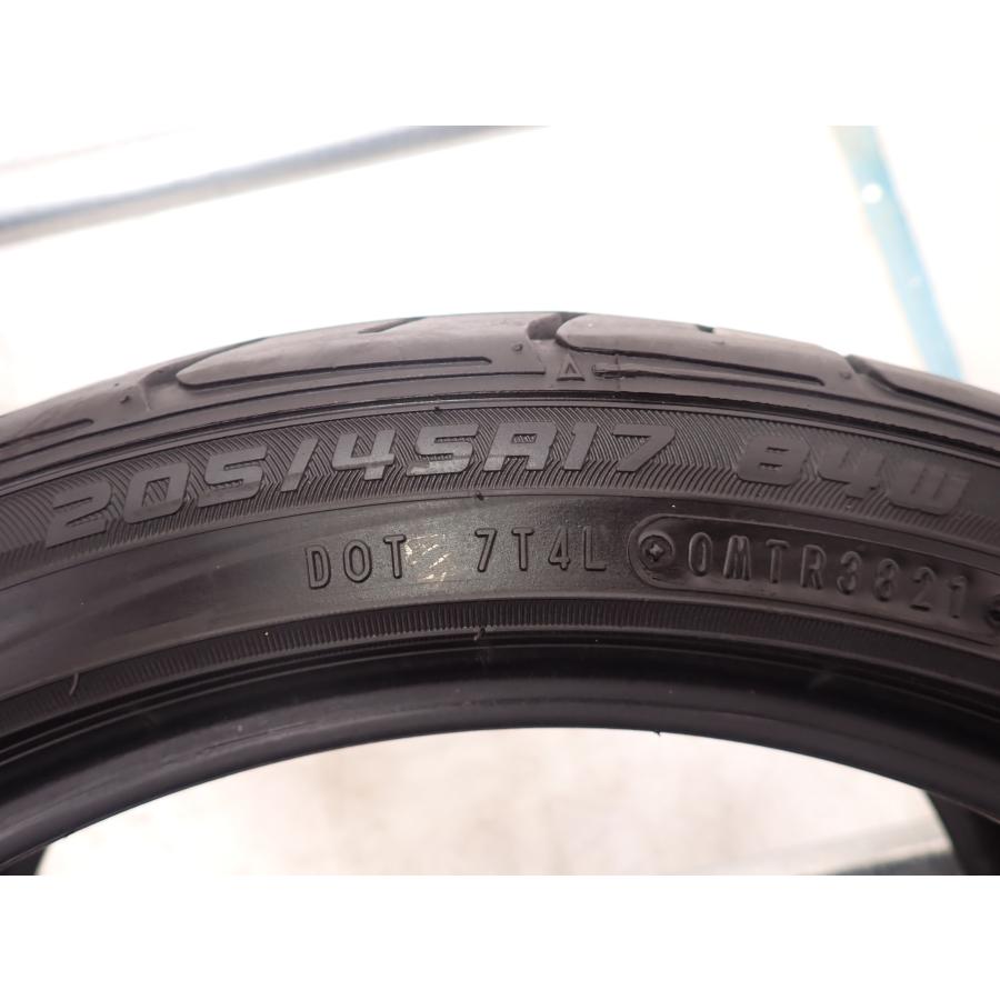 夏4本SET 会社宛 送料無料 205/45R17 84W ダンロップ DIREZZA DZ101