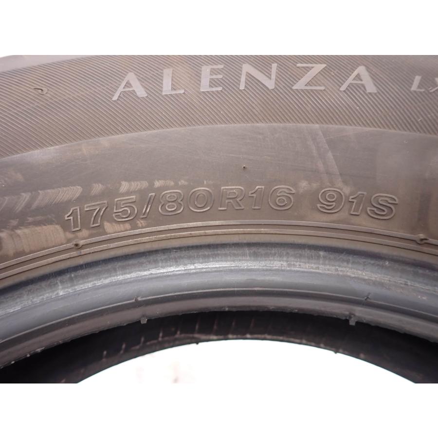 夏4本SET 会社宛 送料無料 175/80R16 91S BS ブリヂストン ALENZA