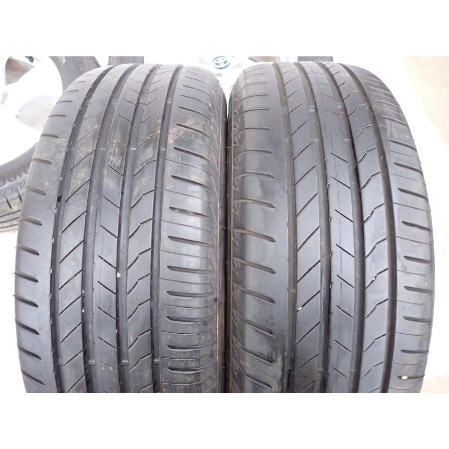 夏4本SET 会社組織宛 貨物輸送無料 225/65R17×7J 102H BS ブリヂストン ALENZA 001 2021年製 トヨタ 純然たる 軽銀銀輪 RAV4 ハリアー NO,W1135