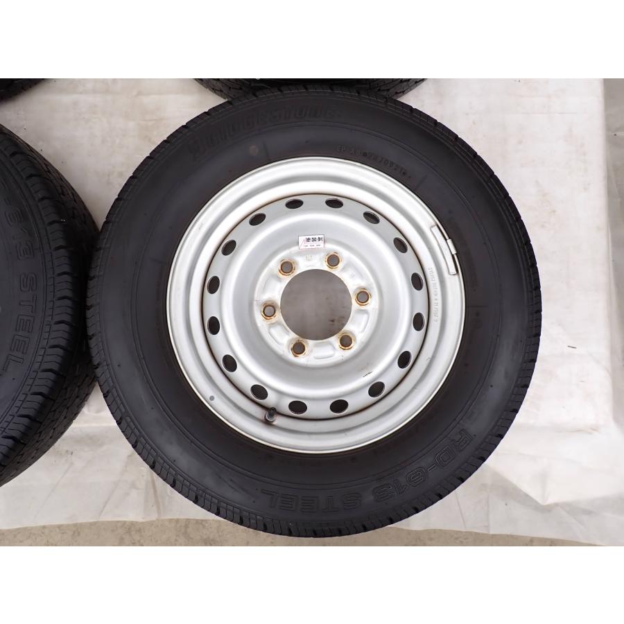 夏4本SET 会社宛 送料無料 195/70R15×5J 106/104 LT BS ブリヂストン