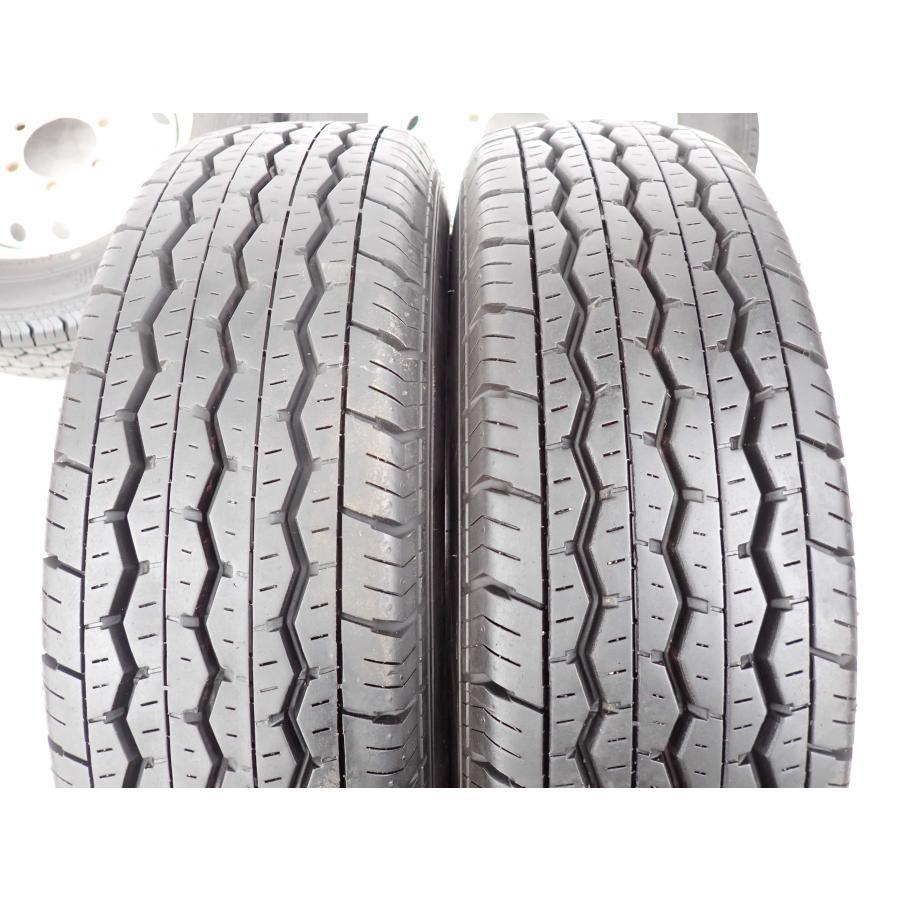 夏4本SET 会社宛 送料無料 195/70R15×5J 106/104 LT BS ブリヂストン