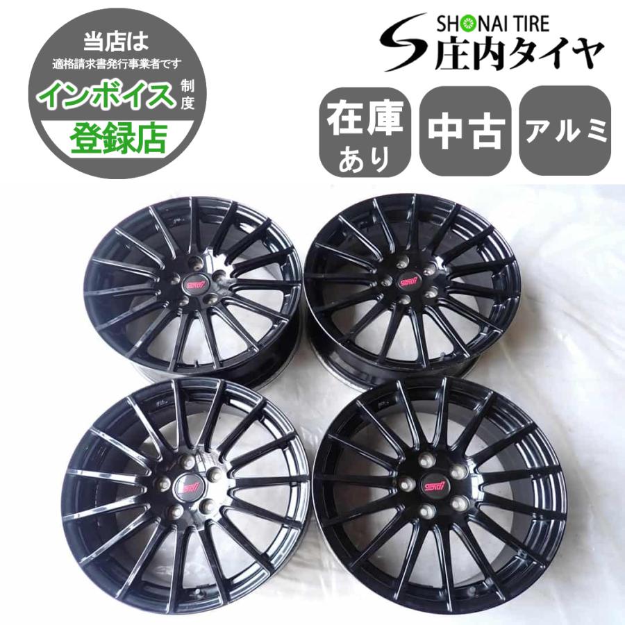 レヴォーグSTIスポーツR EX用 純正18インチアルミ ４本セット 新車外し!レヴォーグ STI sport R EX 純正ホイール4本