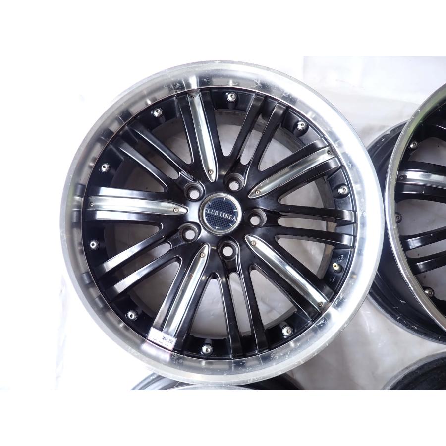 4本SET 会社宛 送料無料 18×7J CLUB LINEA クラブリネア L368 アルミ