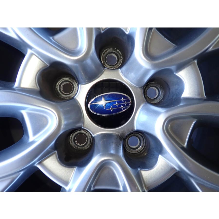4本SET 会社宛 送料無料 18×8.5J スバル WRX S4 純正 アルミホイール 5