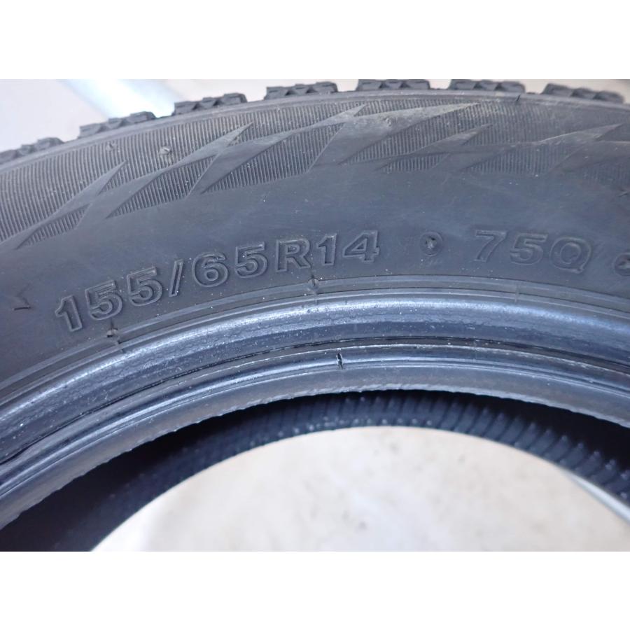 冬4本 会社宛送料無料 155/65R14 75Q ブリヂストン ブリザック VRX2