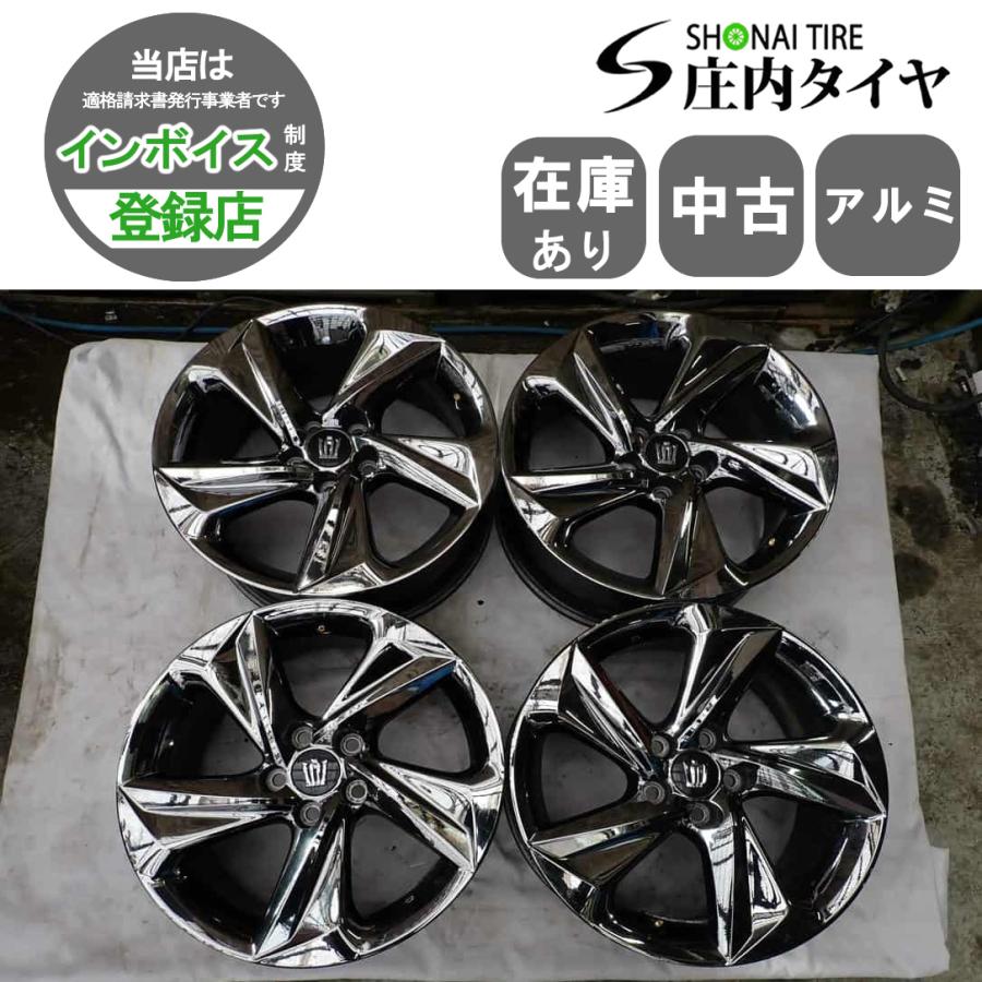 4本SET 会社宛 送料無料 18×8J トヨタ クラウン 220 純正 アルミ