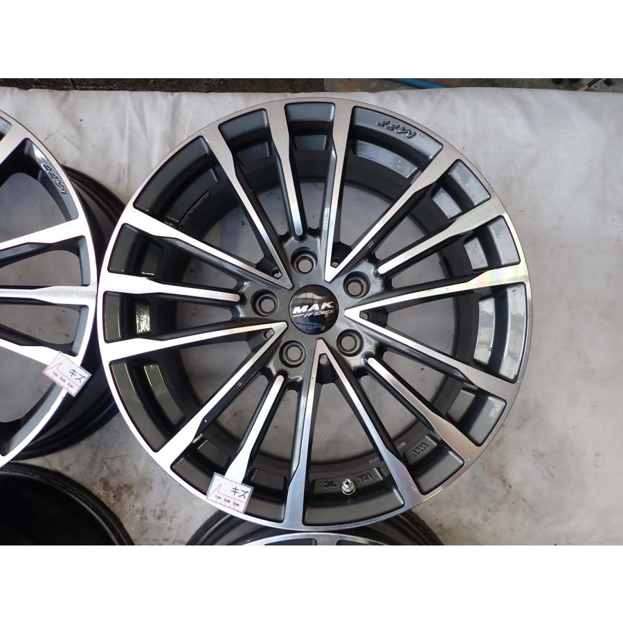 4本SET 会社宛 送料無料 17×7.5J MAK MFF アルミ 5穴 PCD 112mm +48