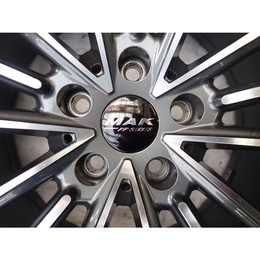 4本SET 会社宛 送料無料 17×7.5J MAK MFF アルミ 5穴 PCD 112mm +48