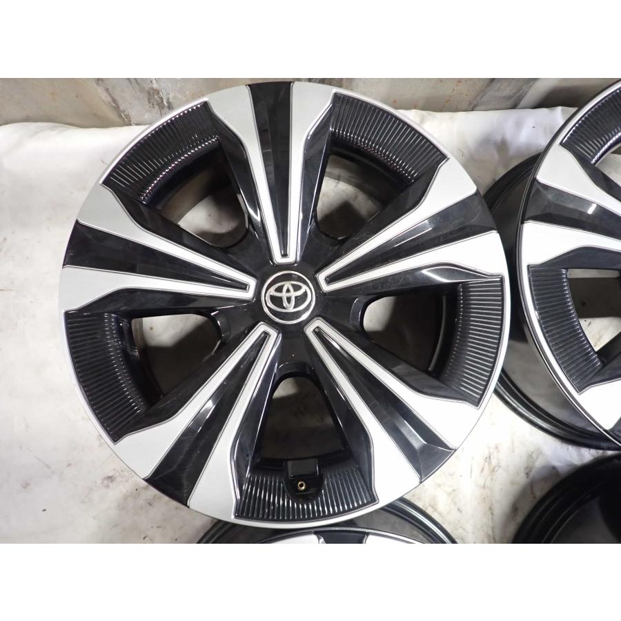 希少 4本SET 会社宛 送料無料 18×7.5J TOYOTA トヨタ bz4x 純正 アルミ