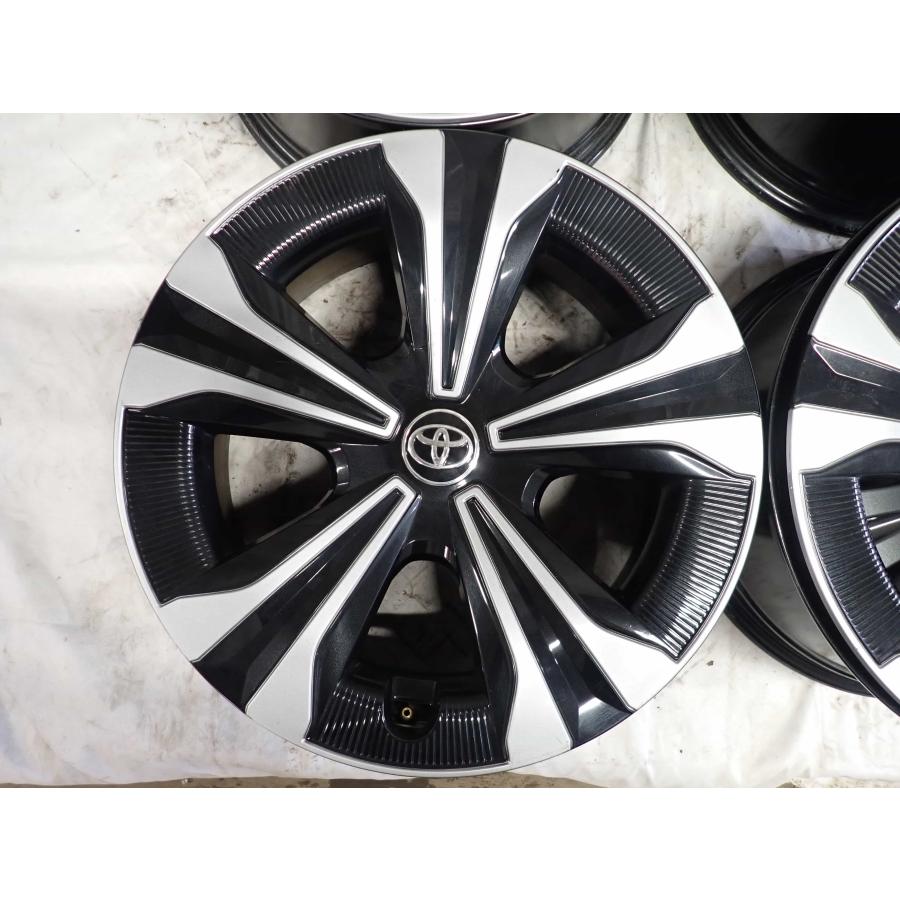 希少 4本SET 会社宛 送料無料 18×7.5J TOYOTA トヨタ bz4x 純正 アルミ
