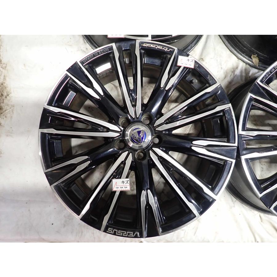 4本SET 会社宛 送料無料 18×7J RAYS ベルサス ルチアーナ アルミ 5穴