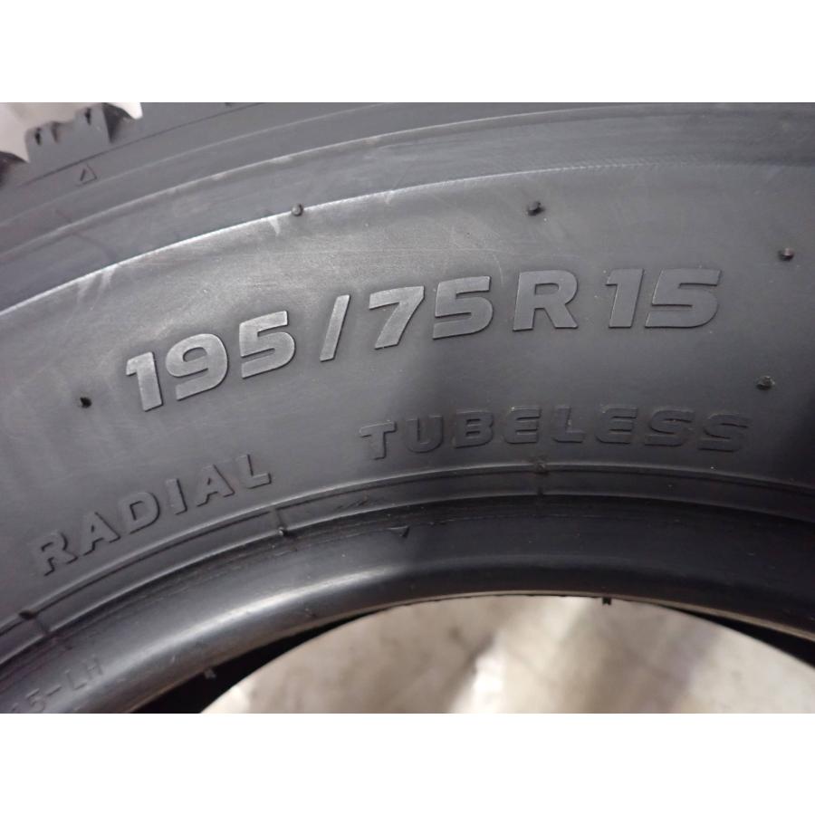 冬 4本SET 会社宛 送料無料 195/75R15 109/107 LT トーヨー DELVEX 935 2023年製 地山 8分山 小型トラック各種 キャンター ダイナ NO,W2332_5