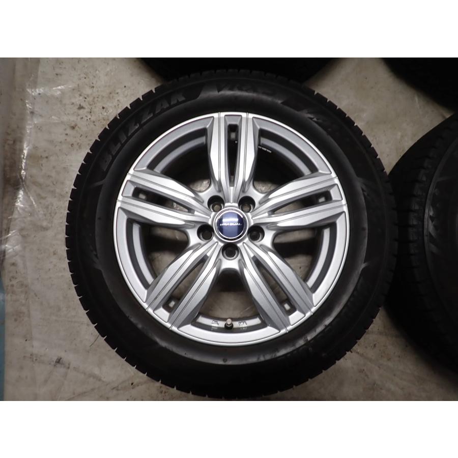 冬4本SET 会社宛 送料無料 205/55R16×6.5J 91Q ブリヂストン ブリザック VRX3 2023年製 アルミ WILL VS カローラスポーツ 特価 NO,W2343の画像