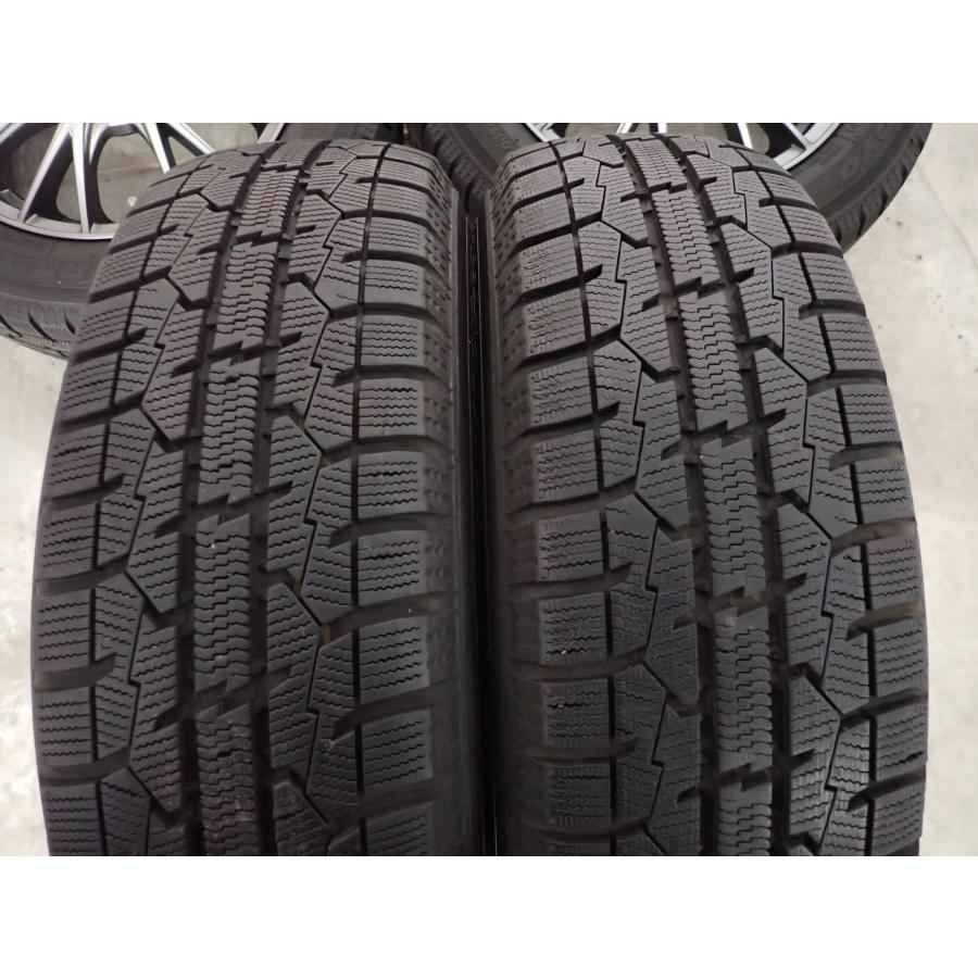 冬 4本SET 会社宛 送料無料 175/65R15×5.5J 84Q トーヨー オブザーブ ガリット GIZ 2021年製 アルミ アクア ヴィッツ キューブ NO,W2399_6