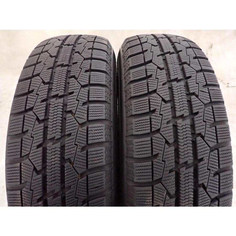 冬 4本SET 会社宛 送料無料 175/65R15×5.5J 84Q トーヨー オブザーブ ガリット GIZ 2021年製 アルミ アクア ヴィッツ キューブ NO,W2399_7