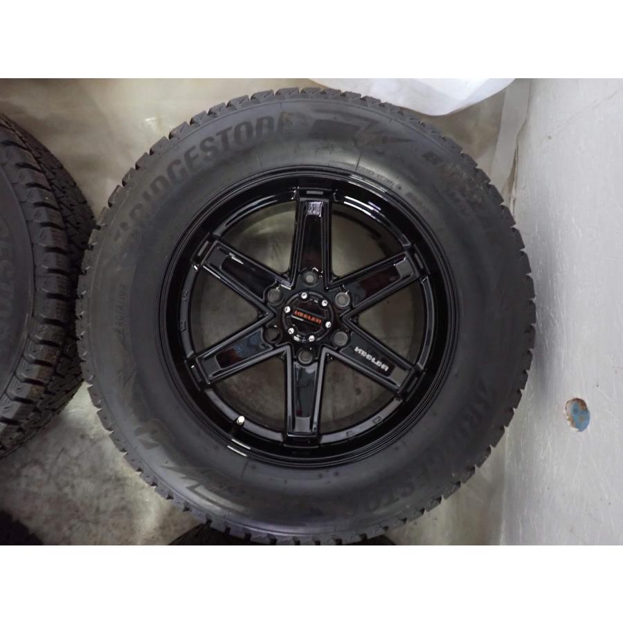 冬4本SET 会社宛送料無料 265/60R18×8J 110Q ブリヂストン ブリザック