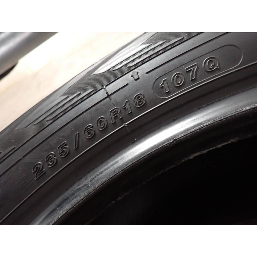 冬4本SET 会社宛 送料無料 235/60R18 107Q ヨコハマ アイスガード G075 2022年製 ハリアー RAV4 エクストレイル CX-60 RX NX 特価 NO,W2461の画像