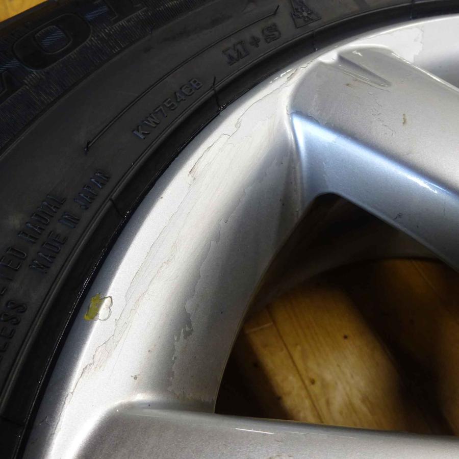 □4本SET!□NO,X4310□会社宛 送料無料□235/65R17×7.5J 108Q□ダンロップ WINTER MAXX SJ8□冬 2020年製 ワーゲン純正アルミ トゥアレグ_3
