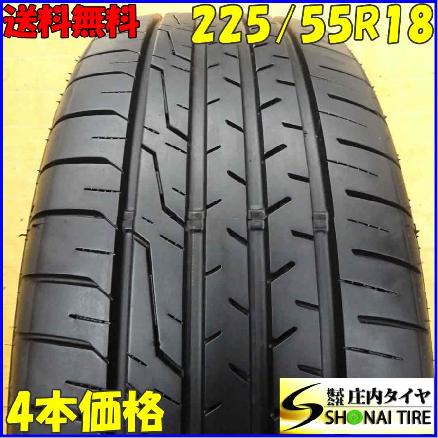 夏4本SET 会社宛 送料無料 225/55R18 98V KENDA KENETICA KR201 2020年製 レクサスRX デリカD5 ...