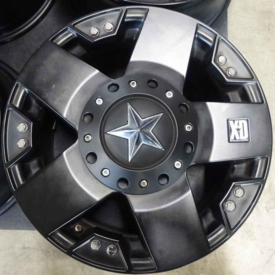 4本SET 会社宛 送料無料 17×8J KMC XD775ロックスター アルミ 6穴 PCD 