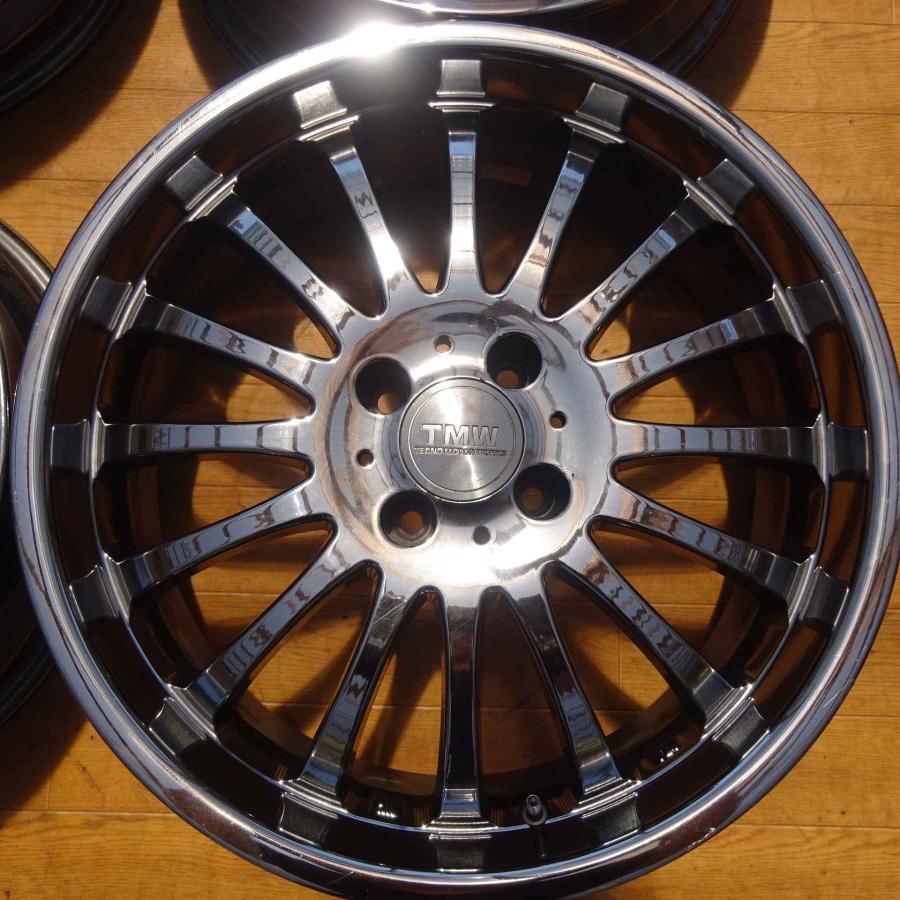 4本SET 会社宛送料無料 17×6J ENKEI TMW アルミ ホイール 4穴 PCD