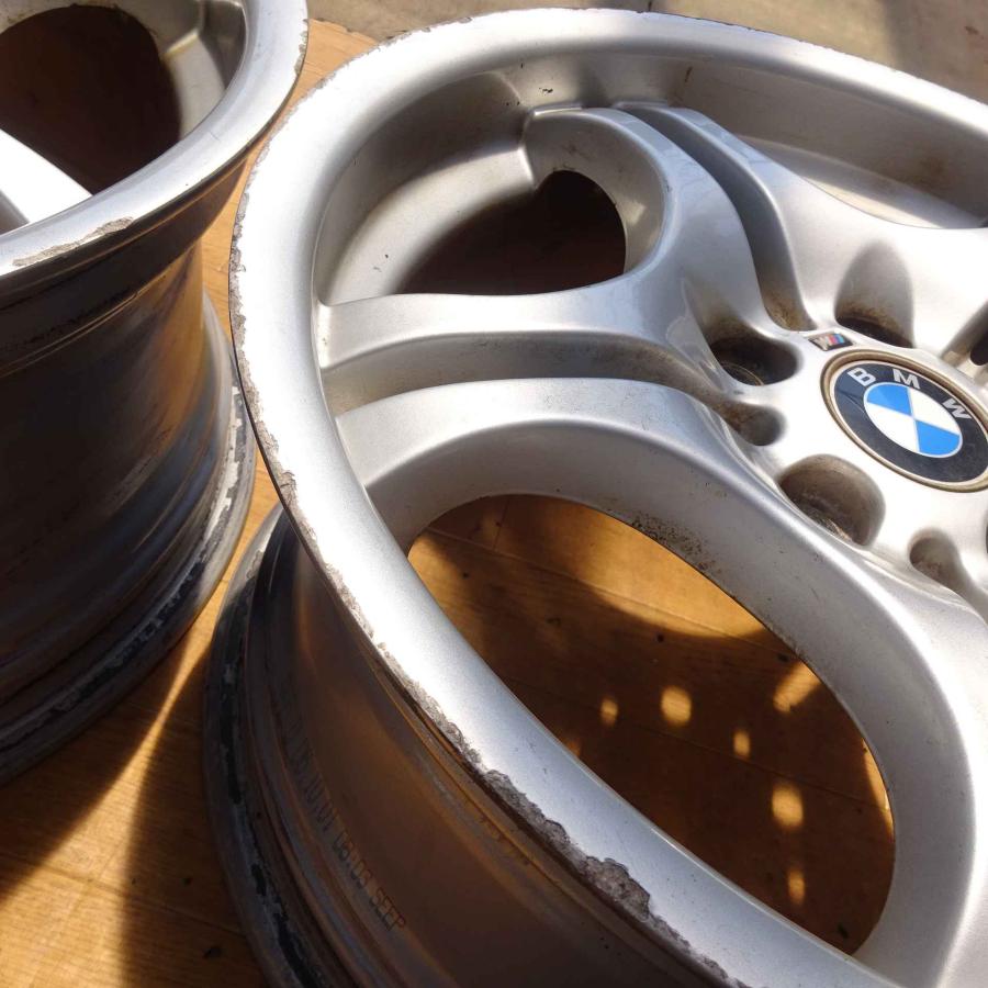 4本SET 会社宛送料無料 17×7.5J 8.5J BMW E46 M3 Mスポーツ純正 アルミ