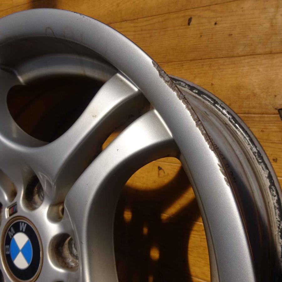 4本SET 会社宛送料無料 17×7.5J 8.5J BMW E46 M3 Mスポーツ純正 アルミ