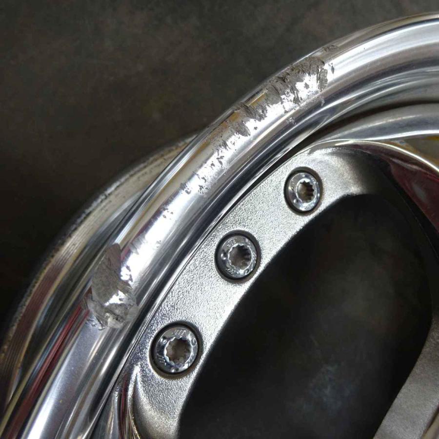 4本SET 会社宛 送料無料 14×5J WORK VS メッキ アルミ 4穴 PCD 100mm +