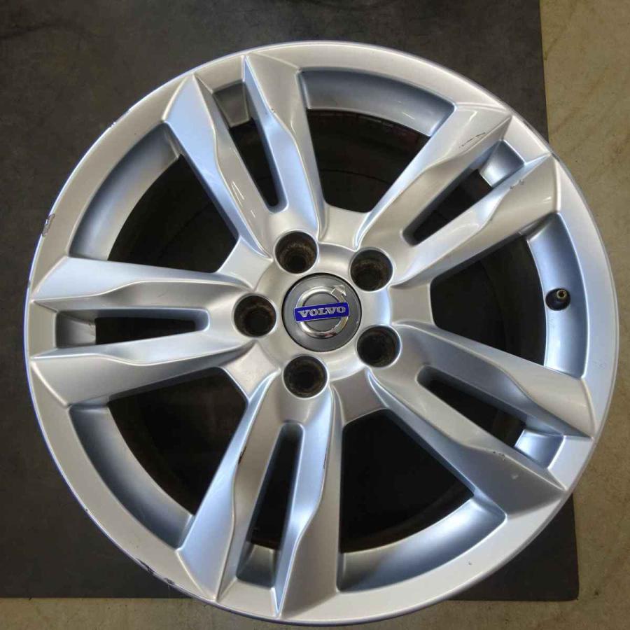 4本SET 会社宛 送料無料 17×8J ボルボ VOLVO 純正 アルミ ホイール 5穴 