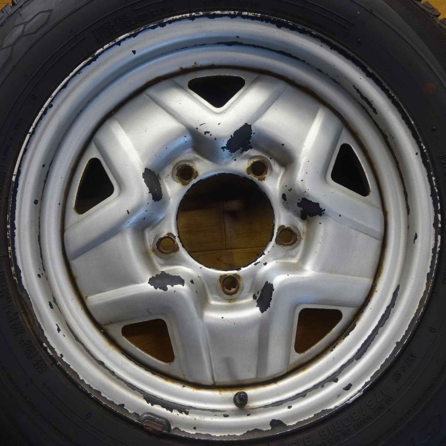 夏4本SET 会社宛 送料無料 175/80R16×5J 91S DL ダンロップ グラン 