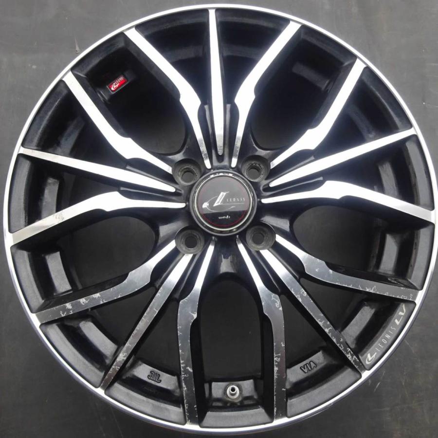 4本SET 会社宛 送料無料 16×5J WEDS レオニス LV アルミ 4穴 PCD 100mm