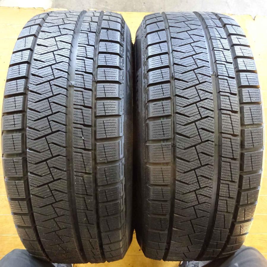 冬4本 会社宛送料無料 225/50R17×8.5J 94Q ピレリ アイスアシンメトリ