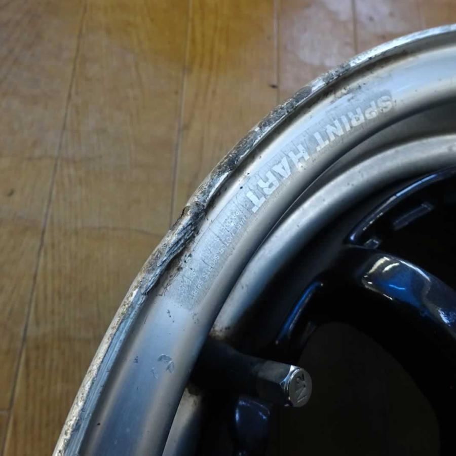 SPRINT HART CP 14インチ 6J ET40 4穴100 2本セット 4本SET 会社宛 送料無料 14×6J スプリントハート TAKECHI PROJECT